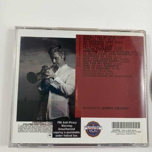 Chris Botti When I Fall In Love CD -Jazz  *MINOR WEAR - Picture 3 of 12